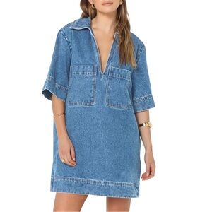 Denim dress